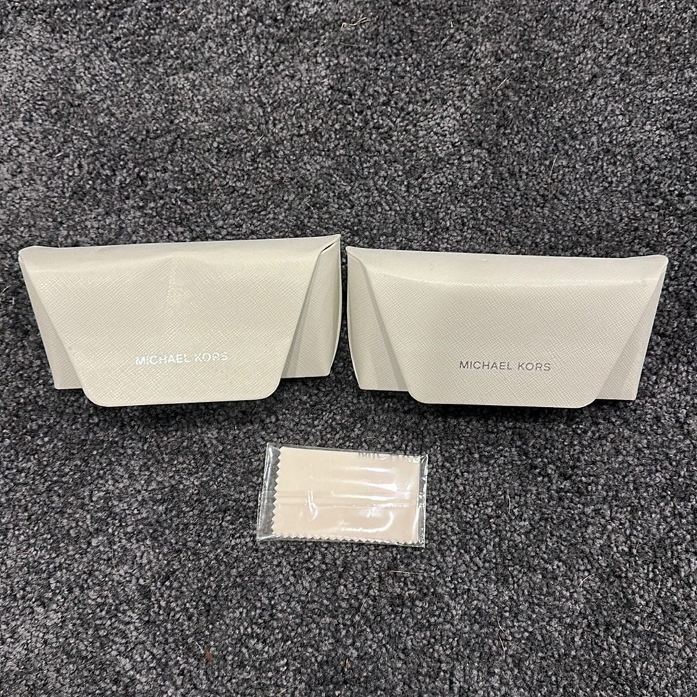 Michael Kors Sunglass Cases & Cleaning Cloth